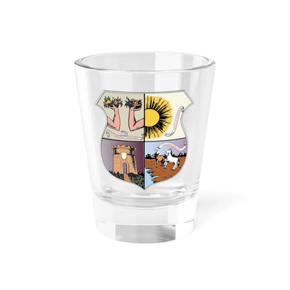 Brasão de Belém (Brazil) (Coat of Arms) Shot Glass 1.5oz 1.5oz - Go Mug Yourself