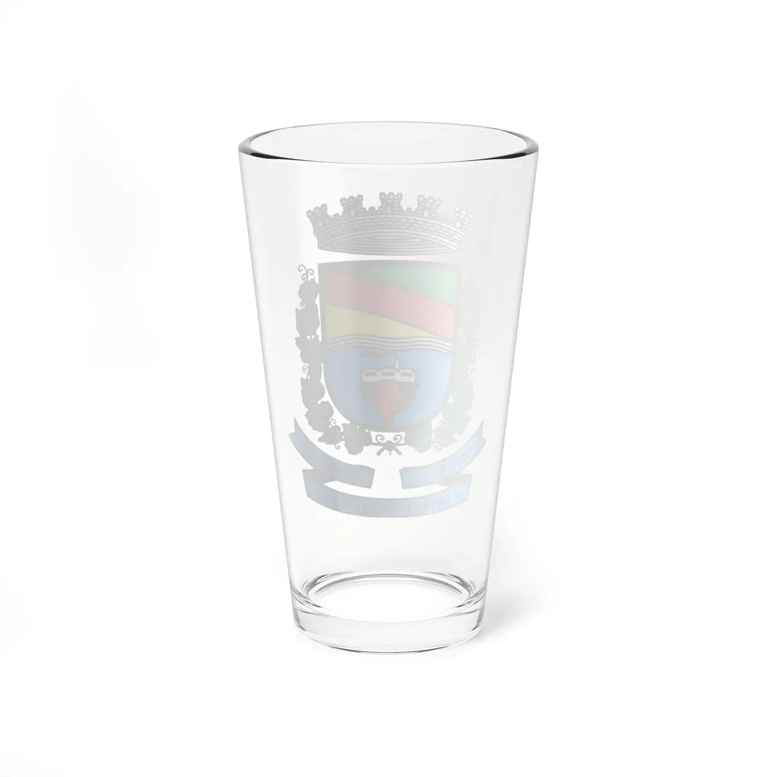 Brasão de Bento Gonçalves (Brazil) (Coat of Arms) Pint Glass 16oz - Go Mug Yourself