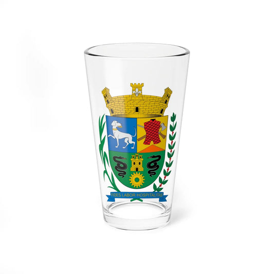 Brasão de Boituva - SP (Brazil) (Coat of Arms) Pint Glass 16oz 16oz - Go Mug Yourself