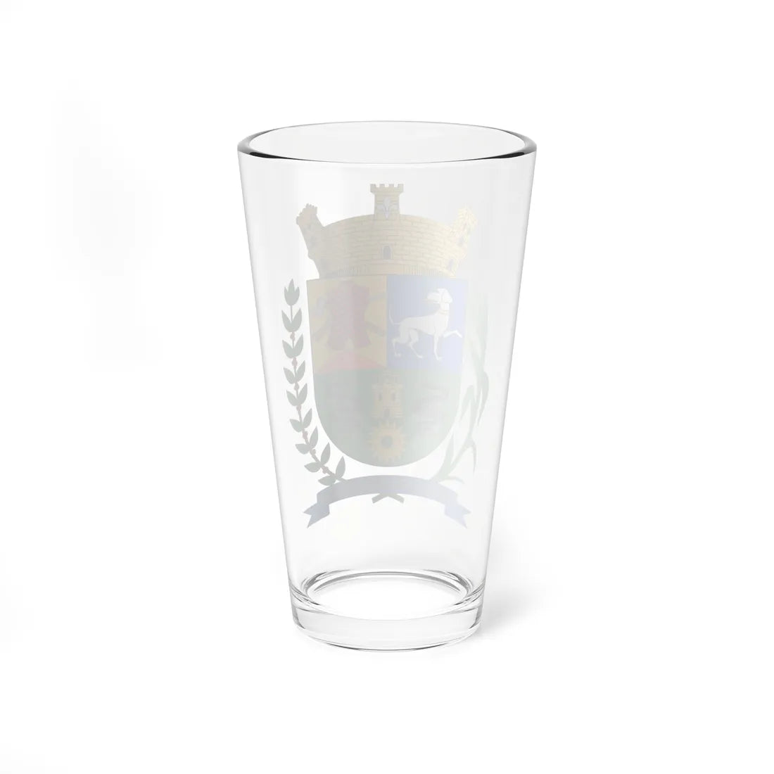Brasão de Boituva - SP (Brazil) (Coat of Arms) Pint Glass 16oz - Go Mug Yourself