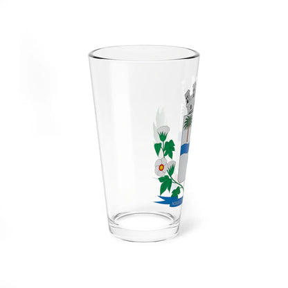 Brasão de Buritama - SP (Brazil) (Coat of Arms) Pint Glass 16oz - Go Mug Yourself