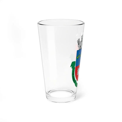 Brasão de Cacequi - RS (Brazil) (Coat of Arms) Pint Glass 16oz - Go Mug Yourself