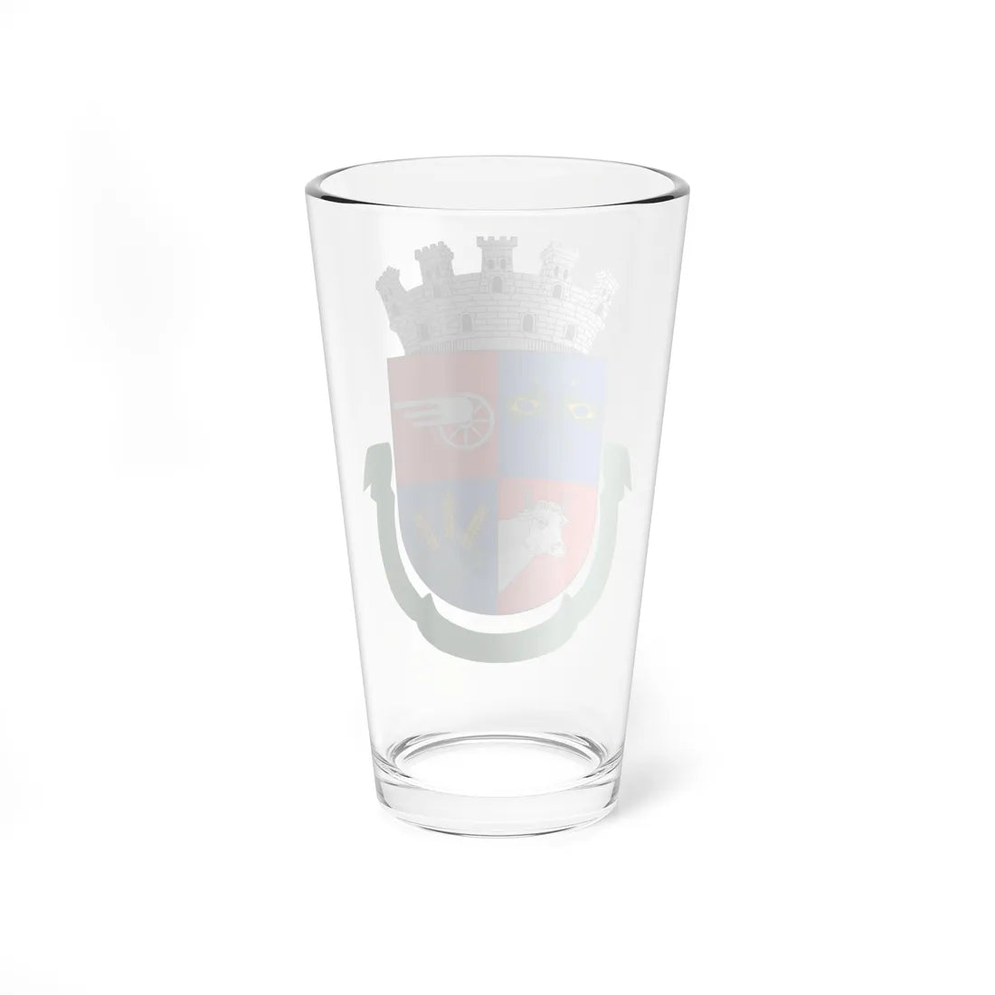 Brasão de Cacequi - RS (Brazil) (Coat of Arms) Pint Glass 16oz - Go Mug Yourself