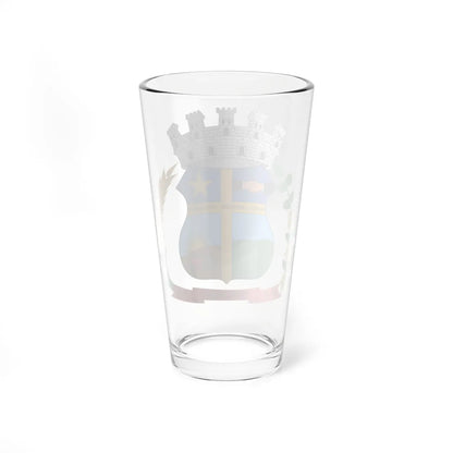 Brasão de Cafelândia - PR (Brazil) (Coat of Arms) Pint Glass 16oz - Go Mug Yourself