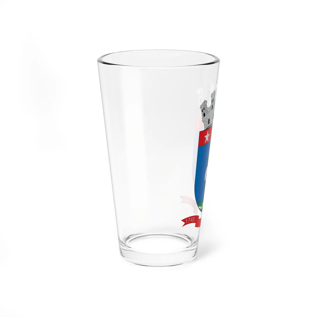 Brasão de Caicó - RN (Brazil) (Coat of Arms) Pint Glass 16oz - Go Mug Yourself