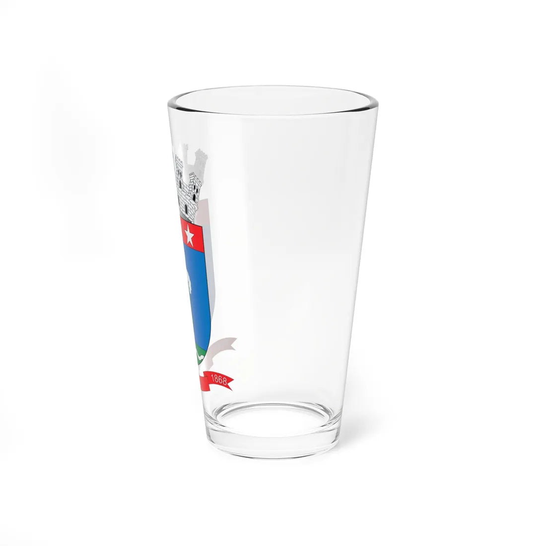 Brasão de Caicó - RN (Brazil) (Coat of Arms) Pint Glass 16oz - Go Mug Yourself