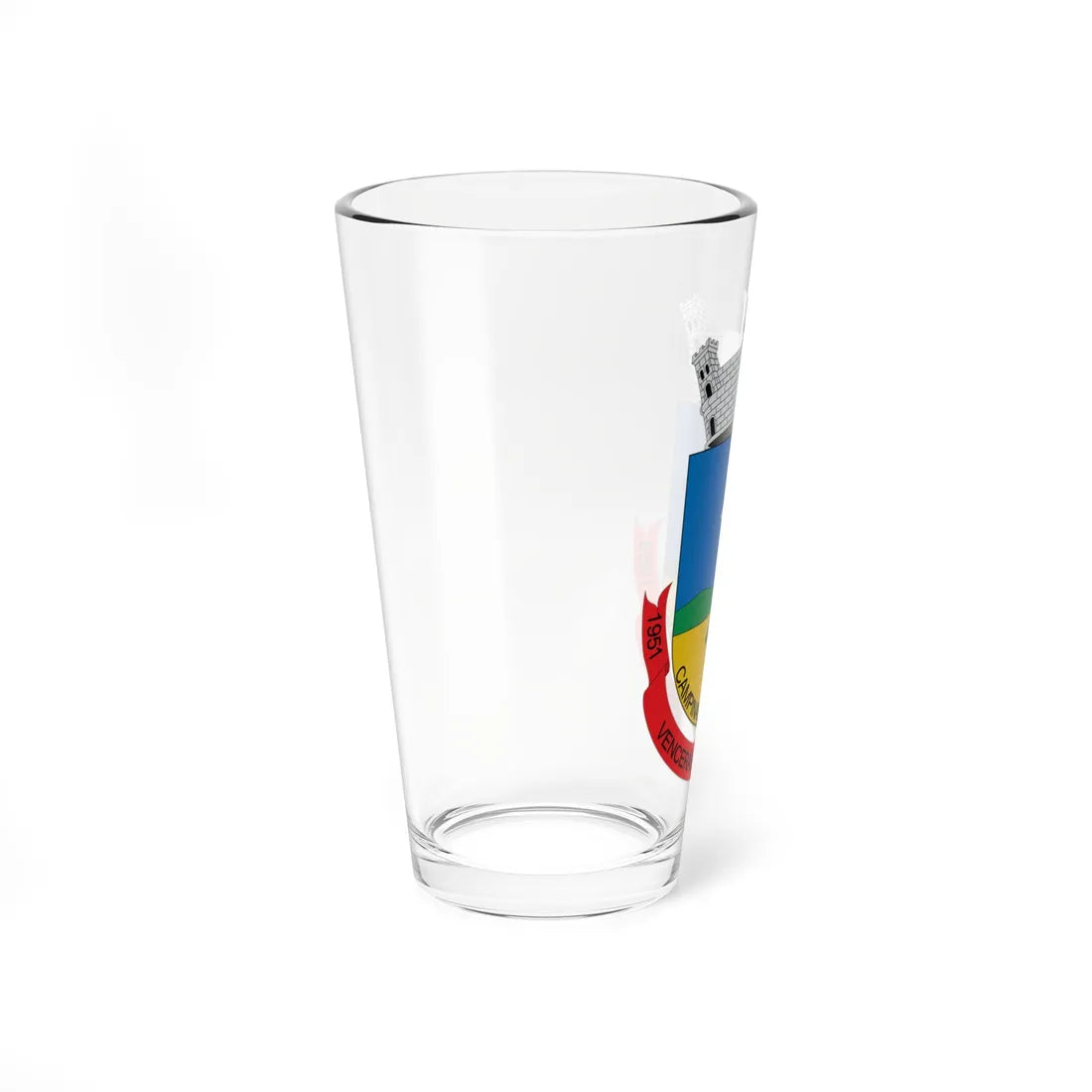 Brasão de Campinas do Sul - RS (Brazil) (Coat of Arms) Pint Glass 16oz - Go Mug Yourself