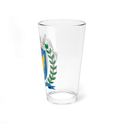 Brasão de Campinas - SP (Brazil) (Coat of Arms) Pint Glass 16oz - Go Mug Yourself