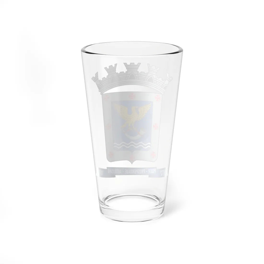 Brasão de Campo Grande (Brazil) (Coat of Arms) Pint Glass 16oz - Go Mug Yourself