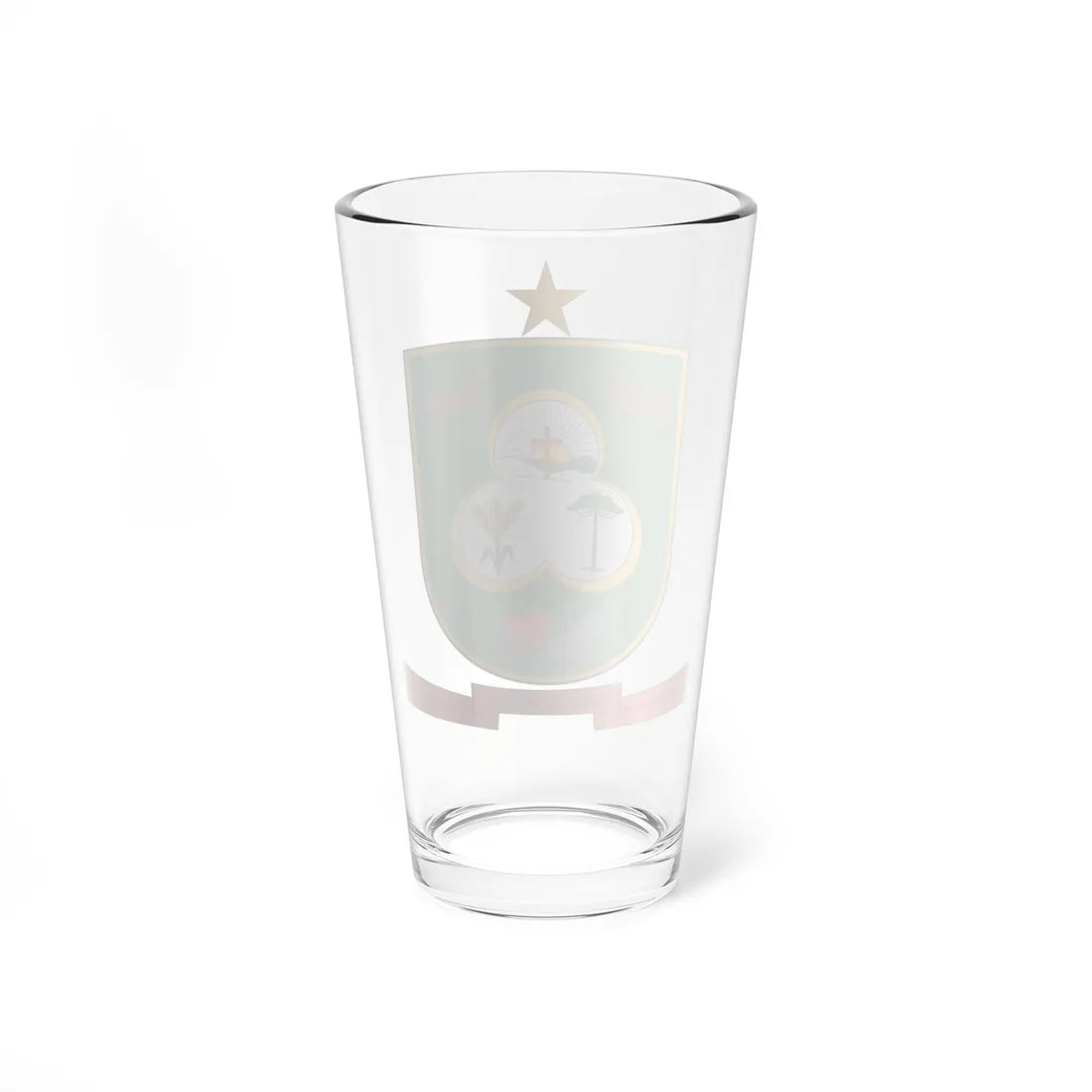 Brasão de Campos Novos - SC (Brazil) (Coat of Arms) Pint Glass 16oz - Go Mug Yourself