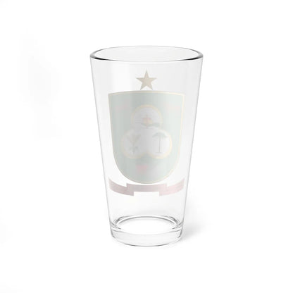 Brasão de Campos Novos - SC (Brazil) (Coat of Arms) Pint Glass 16oz - Go Mug Yourself