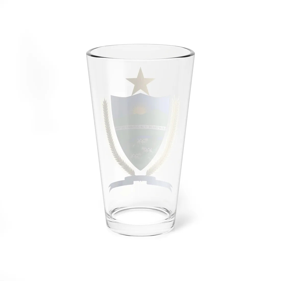 Brasão de Cantá - RR (Brazil) (Coat of Arms) Pint Glass 16oz - Go Mug Yourself