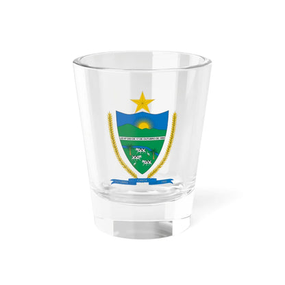 Brasão de Cantá - RR (Brazil) (Coat of Arms) Shot Glass 1.5oz 1.5oz - Go Mug Yourself