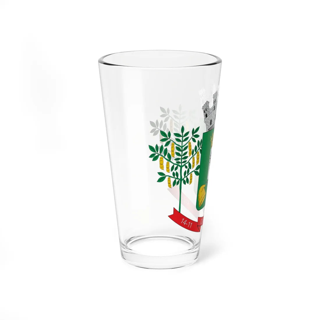 Brasão de Capanema - PR (Brazil) (Coat of Arms) Pint Glass 16oz - Go Mug Yourself
