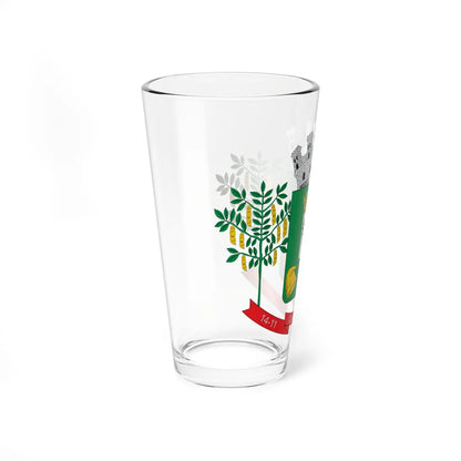 Brasão de Capanema - PR (Brazil) (Coat of Arms) Pint Glass 16oz - Go Mug Yourself