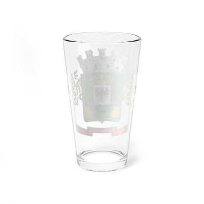 Brasão de Capanema - PR (Brazil) (Coat of Arms) Pint Glass 16oz - Go Mug Yourself