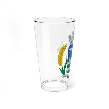 Brasão de Cardoso Moreira - RJ (Brazil) (Coat of Arms) Pint Glass 16oz - Go Mug Yourself