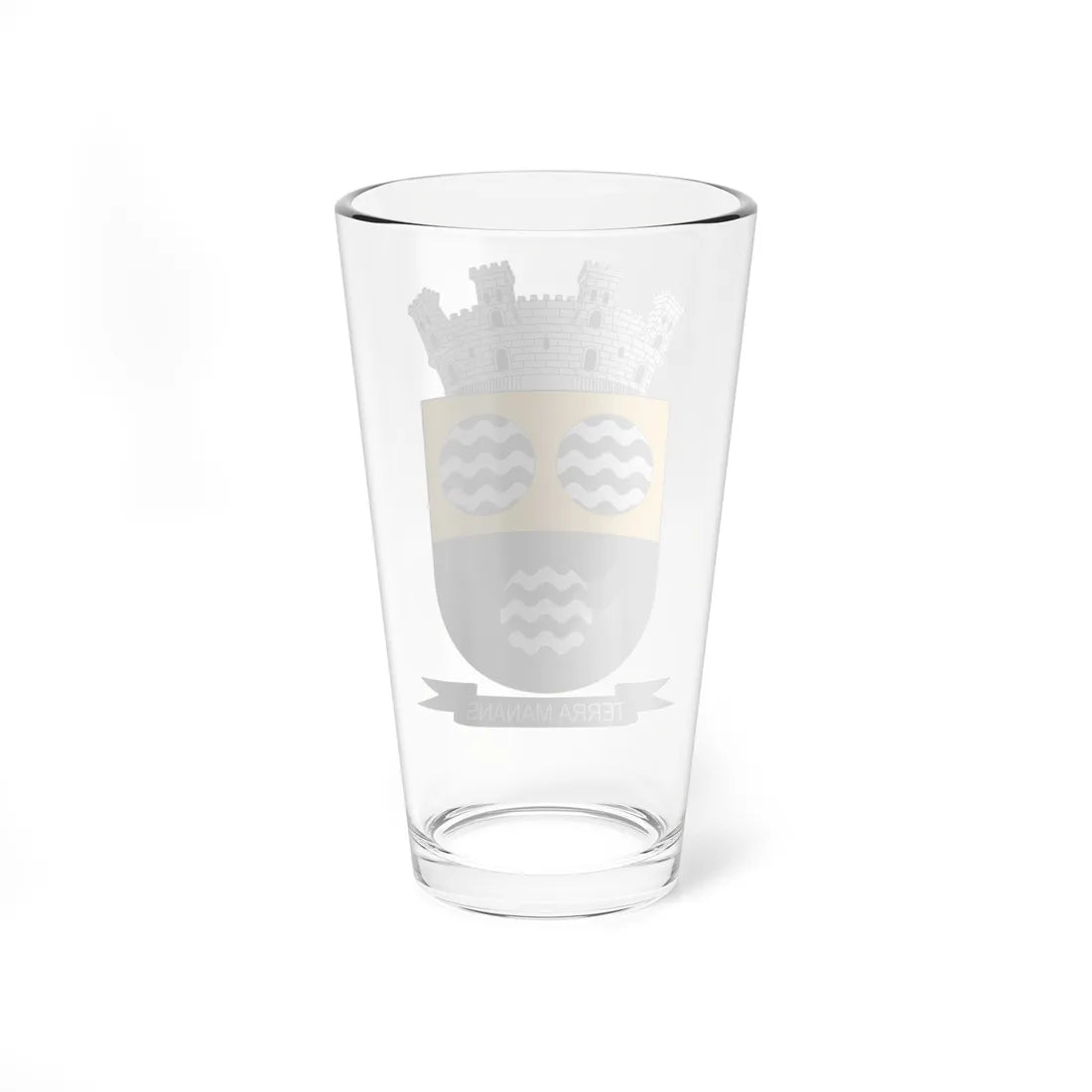 Brasão de Catu - BA (Brazil) (Coat of Arms) Pint Glass 16oz - Go Mug Yourself