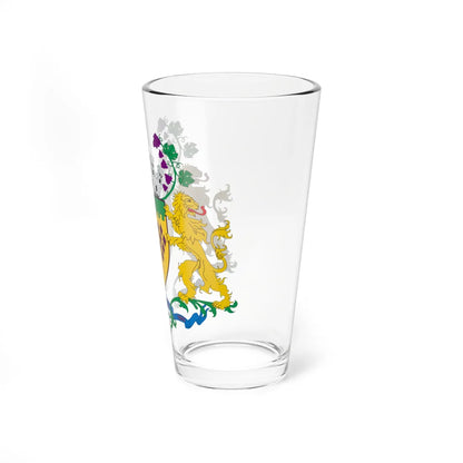 Brasão de Caxias do Sul - RS (Brazil) (Coat of Arms) Pint Glass 16oz - Go Mug Yourself