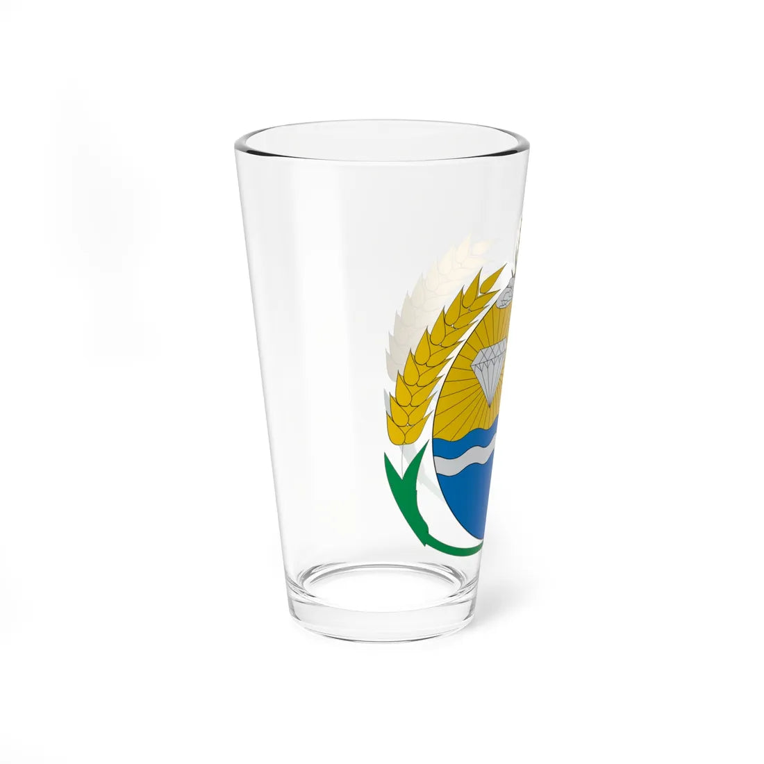 Brasão de Colméia - TO (Brazil) (Coat of Arms) Pint Glass 16oz - Go Mug Yourself