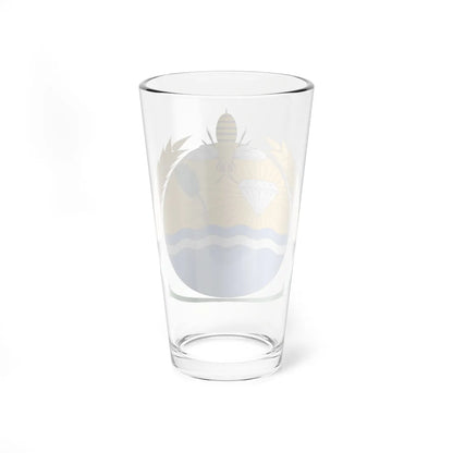 Brasão de Colméia - TO (Brazil) (Coat of Arms) Pint Glass 16oz - Go Mug Yourself