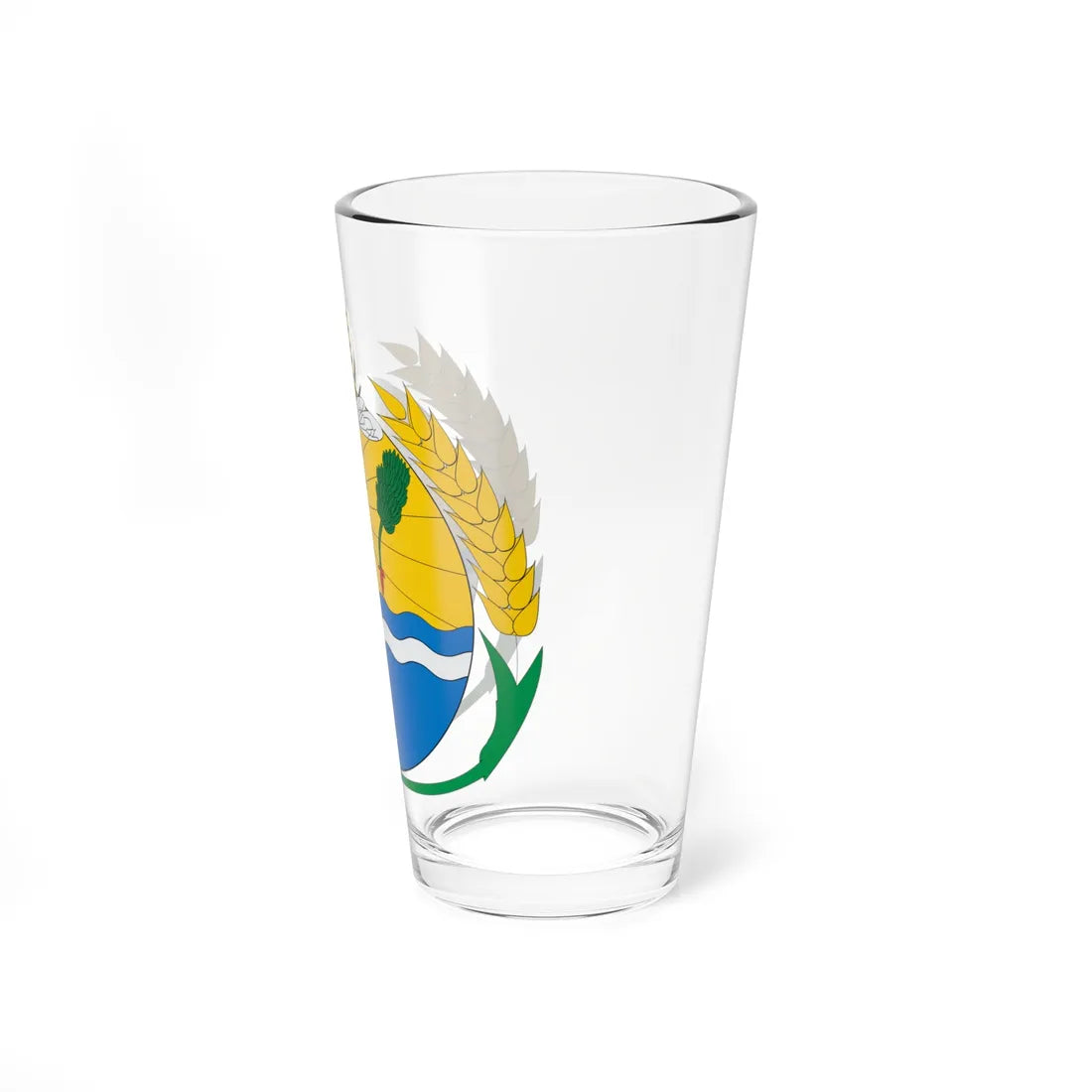 Brasão de Colméia - TO (Brazil) (Coat of Arms) Pint Glass 16oz - Go Mug Yourself