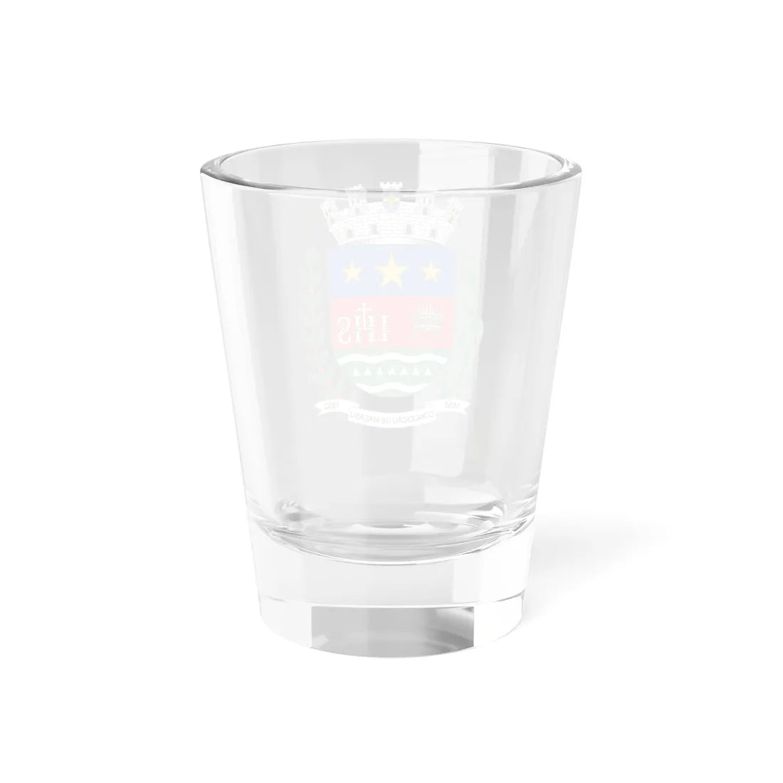 Brasão de Conceição de Macabu - RJ (Brazil) (Coat of Arms) Shot Glass 1.5oz - Go Mug Yourself