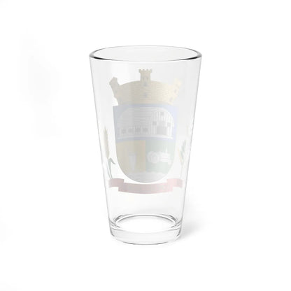 Brasão de Coronel Bicaco - RS (Brazil) (Coat of Arms) Pint Glass 16oz - Go Mug Yourself