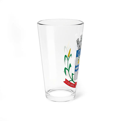 Brasão de Coxim - MS (Brazil) (Coat of Arms) Pint Glass 16oz - Go Mug Yourself