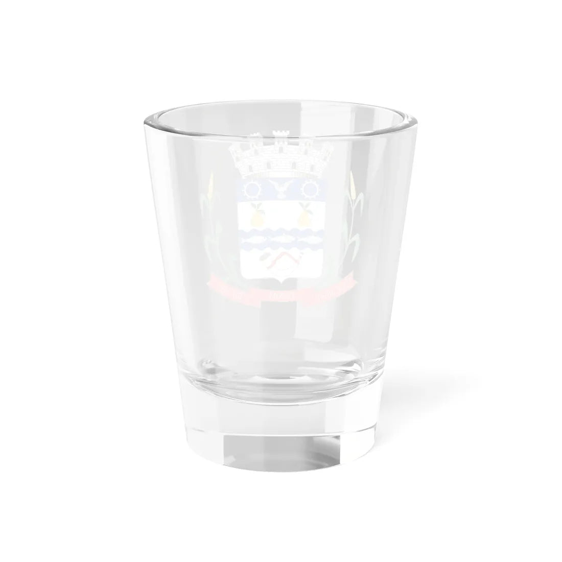 Brasão de Coxim - MS (Brazil) (Coat of Arms) Shot Glass 1.5oz - Go Mug Yourself
