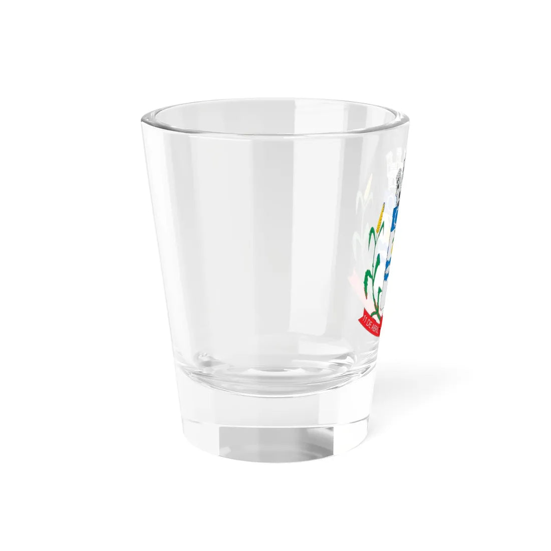 Brasão de Coxim - MS (Brazil) (Coat of Arms) Shot Glass 1.5oz - Go Mug Yourself