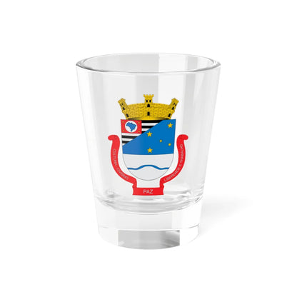 Brasão de Cruzeiro - SP (Brazil) (Coat of Arms) Shot Glass 1.5oz 1.5oz - Go Mug Yourself