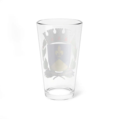 Brasão de Descalvado (Brazil) (Coat of Arms) Pint Glass 16oz - Go Mug Yourself