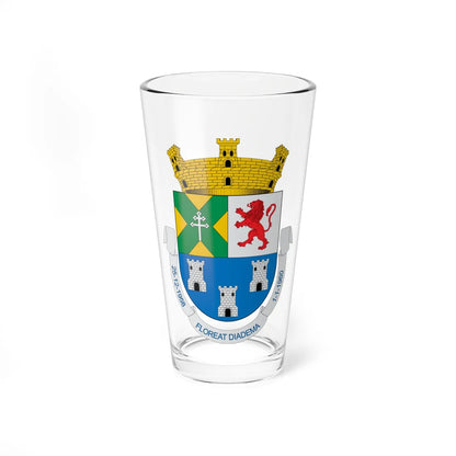 Brasão de Diadema - SP (Brazil) (Coat of Arms) Pint Glass 16oz 16oz - Go Mug Yourself