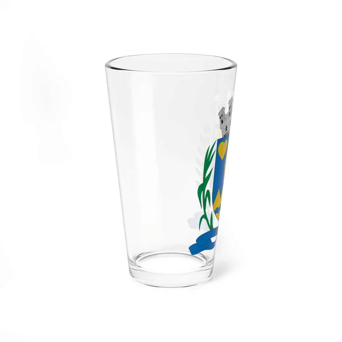 Brasão de Dourado - SP (Brazil) (Coat of Arms) Pint Glass 16oz - Go Mug Yourself