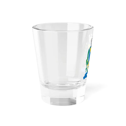 Brasão de Dourado - SP (Brazil) (Coat of Arms) Shot Glass 1.5oz - Go Mug Yourself