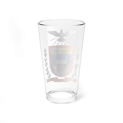 Brasão de Foz do Jordão - PR (Brazil) (Coat of Arms) Pint Glass 16oz - Go Mug Yourself