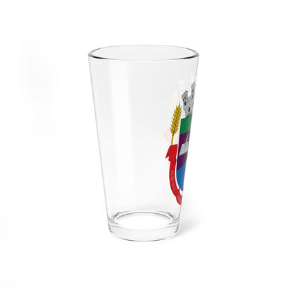 Brasão de Frederico Westphalen - RS (Brazil) (Coat of Arms) Pint Glass 16oz - Go Mug Yourself