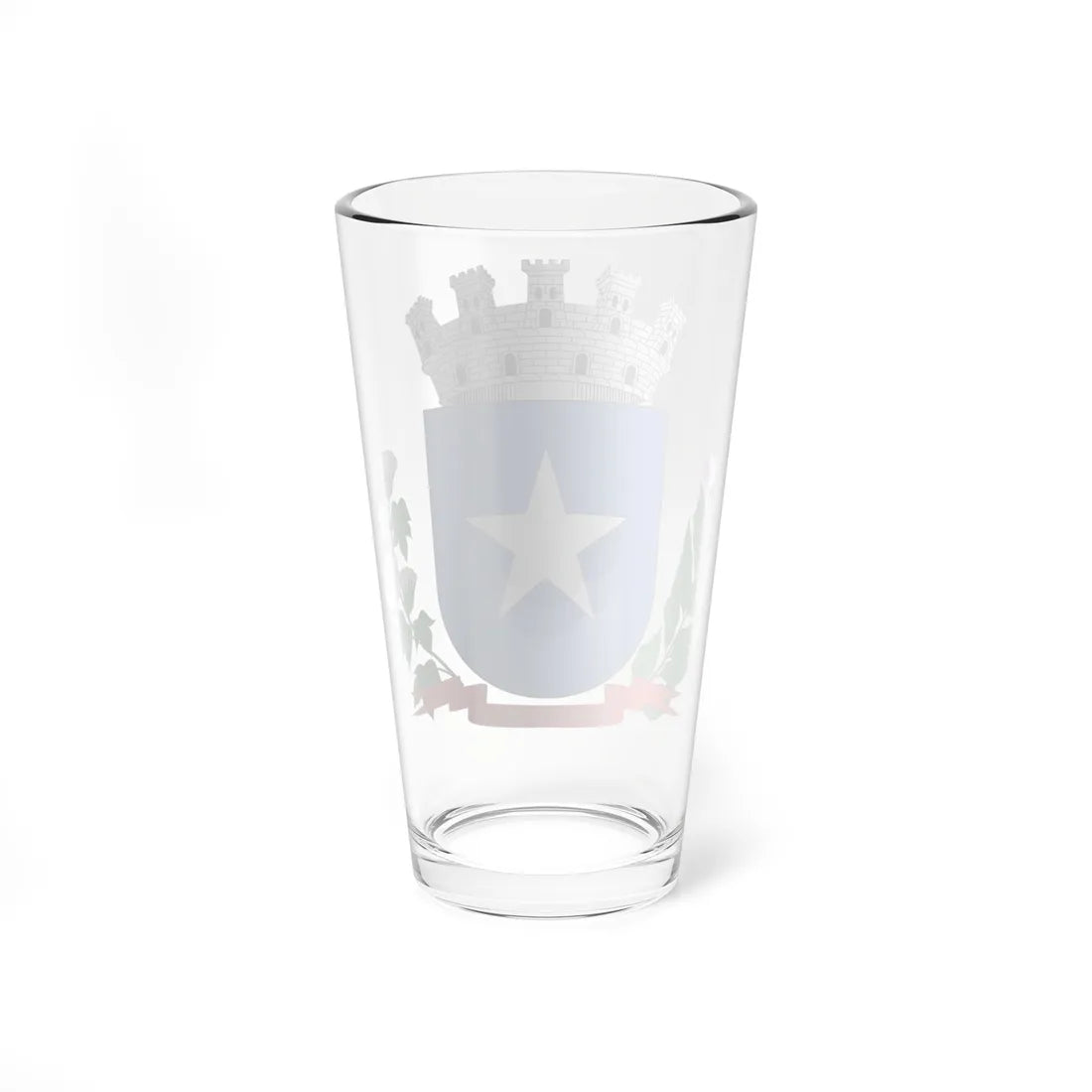 Brasão de Girau do Ponciano - AL (Brazil) (Coat of Arms) Pint Glass 16oz - Go Mug Yourself