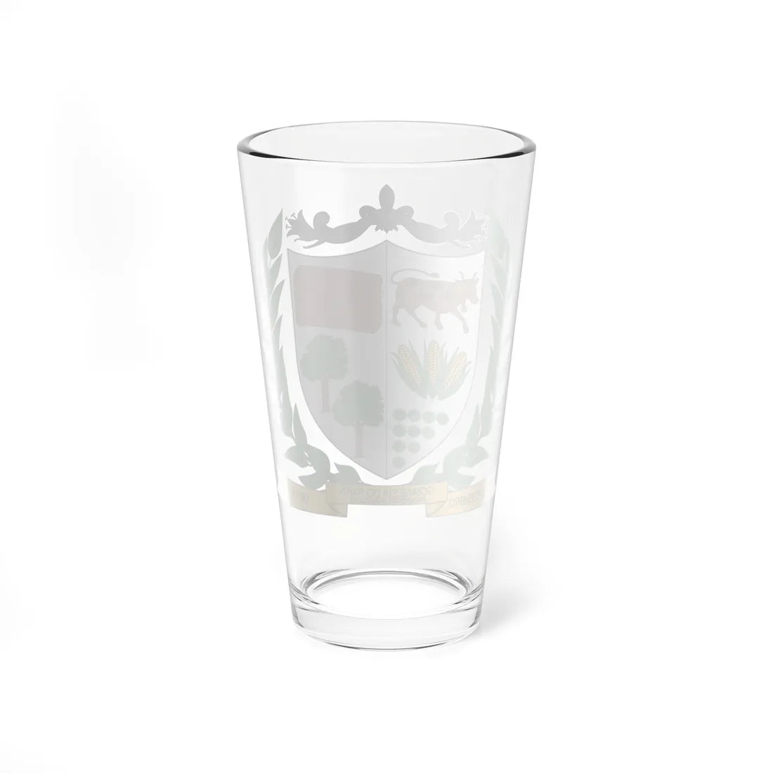 Brasão de Goianésia do Pará - PA (Brazil) (Coat of Arms) Pint Glass 16oz - Go Mug Yourself