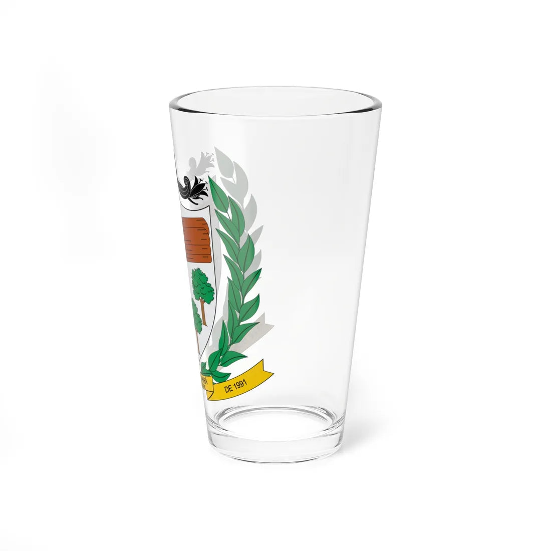 Brasão de Goianésia do Pará - PA (Brazil) (Coat of Arms) Pint Glass 16oz - Go Mug Yourself