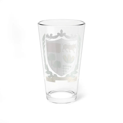 Brasão de Goianésia do Pará - PA (Brazil) (Coat of Arms) Pint Glass 16oz - Go Mug Yourself