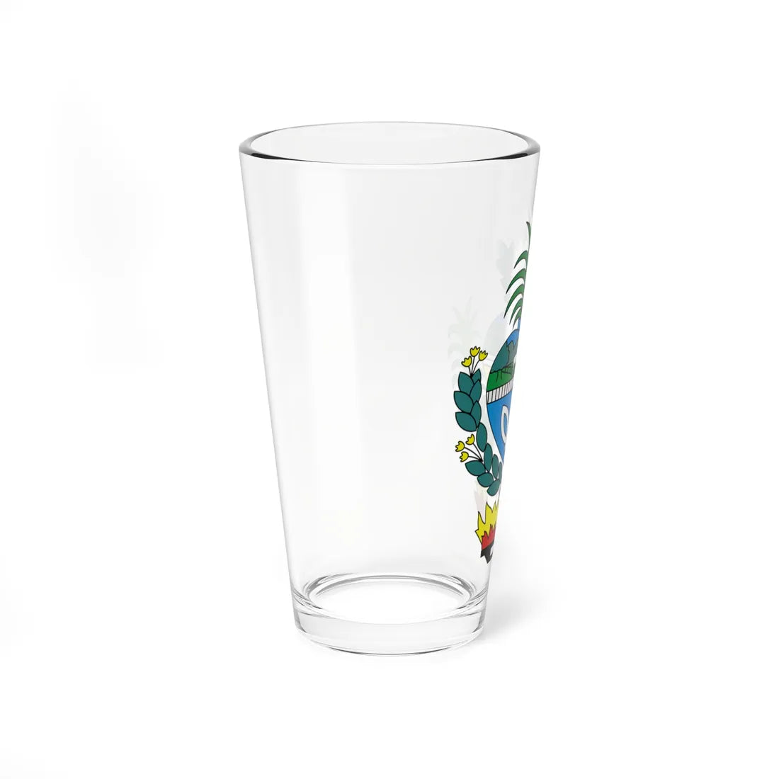 Brasão de Goiás (Brazil) (Coat of Arms) Pint Glass 16oz - Go Mug Yourself