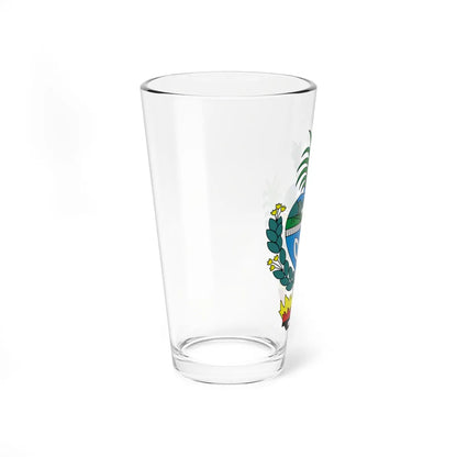Brasão de Goiás (Brazil) (Coat of Arms) Pint Glass 16oz - Go Mug Yourself