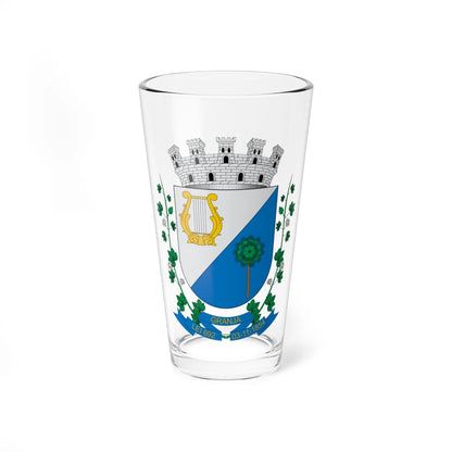 Brasão de Granja - CE (Brazil) (Coat of Arms) Pint Glass 16oz 16oz - Go Mug Yourself