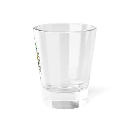 Brasão de Guajará-Mirim - RO (Brazil) (Coat of Arms) Shot Glass 1.5oz - Go Mug Yourself
