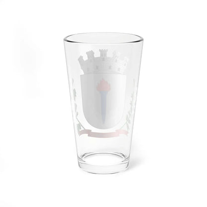 Brasão de Guanambi - BA (Brazil) (Coat of Arms) Pint Glass 16oz - Go Mug Yourself