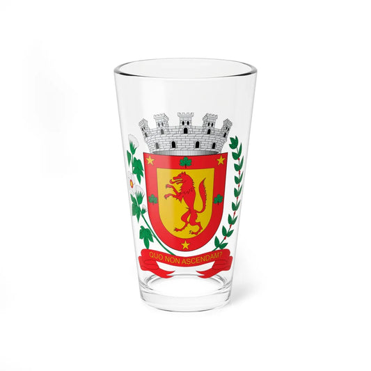 Brasão de Guará - SP (Brazil) (Coat of Arms) Pint Glass 16oz 16oz - Go Mug Yourself