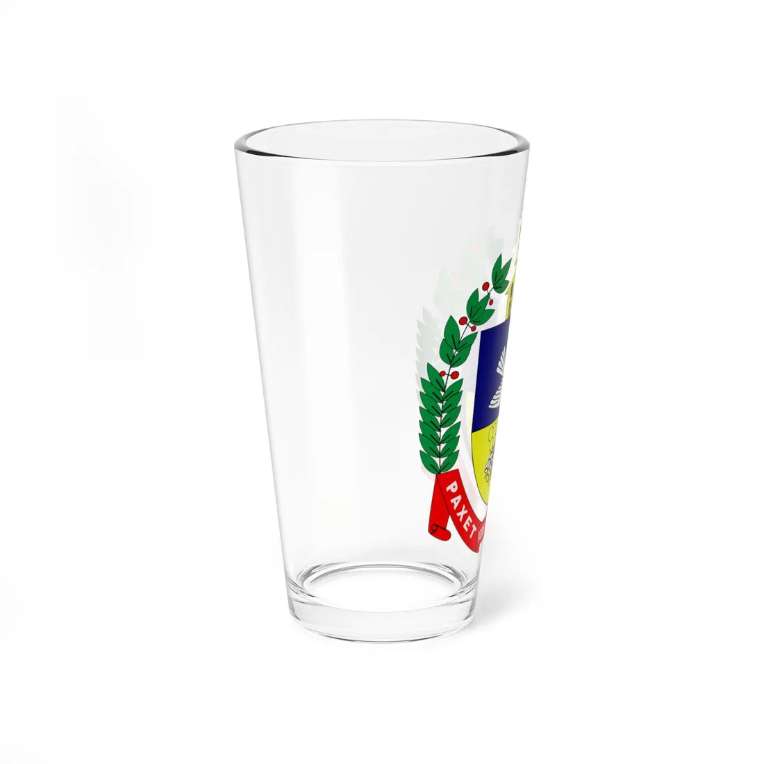 Brasão de Igrejinha (Brazil) (Coat of Arms) Pint Glass 16oz - Go Mug Yourself