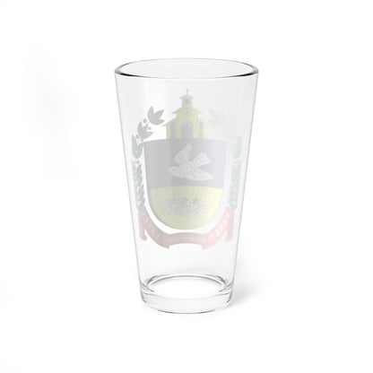 Brasão de Igrejinha (Brazil) (Coat of Arms) Pint Glass 16oz - Go Mug Yourself